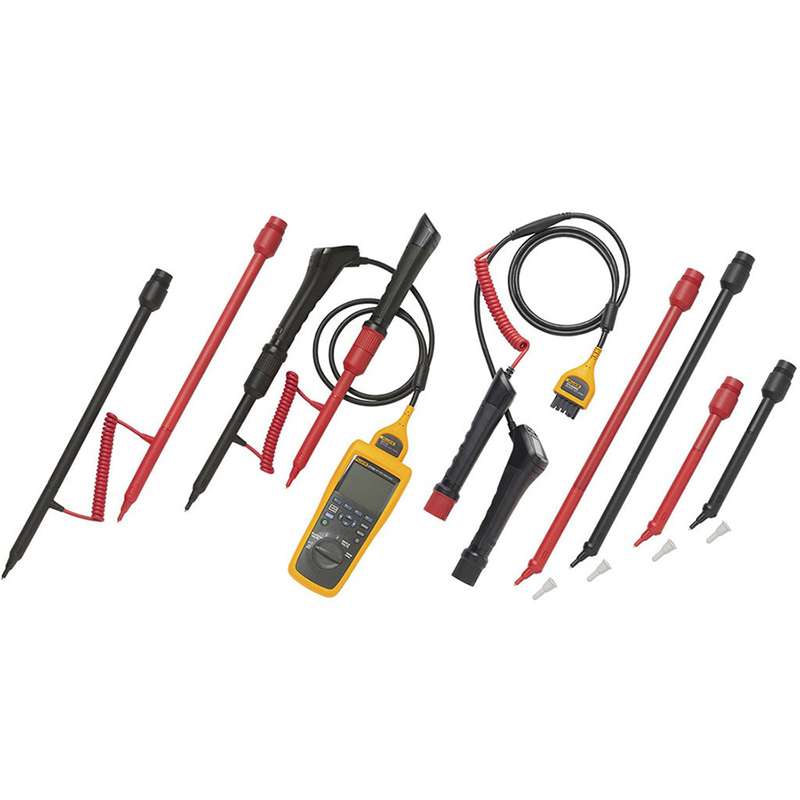 Battery Analyzer with Angled and Straight No Temperature Probes